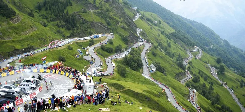 Les cols du Tour de France, près de la Maison du Coué