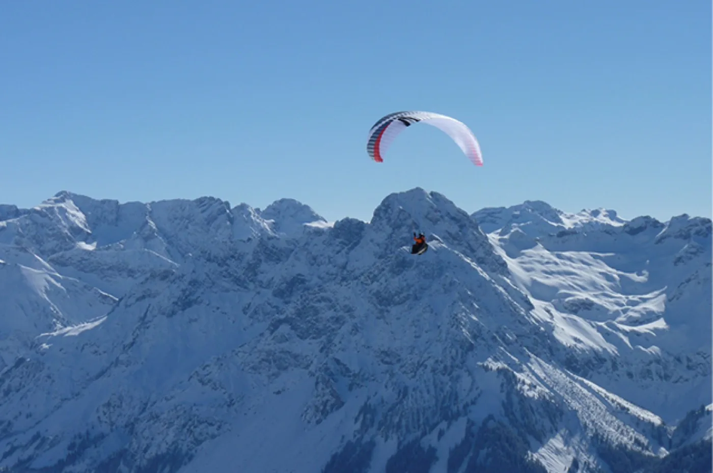 Parapente, près de la Maison du Coué